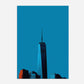 One World Trade Center New York America Travel Poster