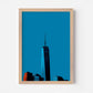 One World Trade Center New York America Travel Poster