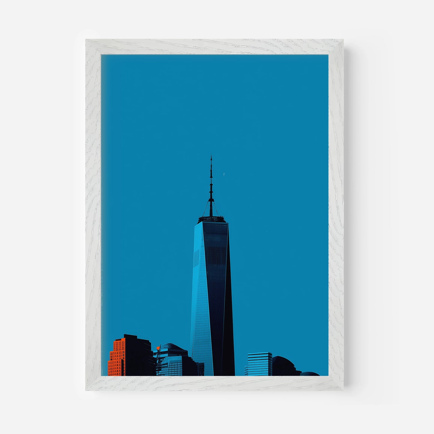 One World Trade Center New York America Travel Poster