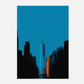 One World Trade Center New York America Travel Poster