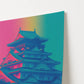 Osaka Castle Sunset Osaka Japan Asia Travel Poster