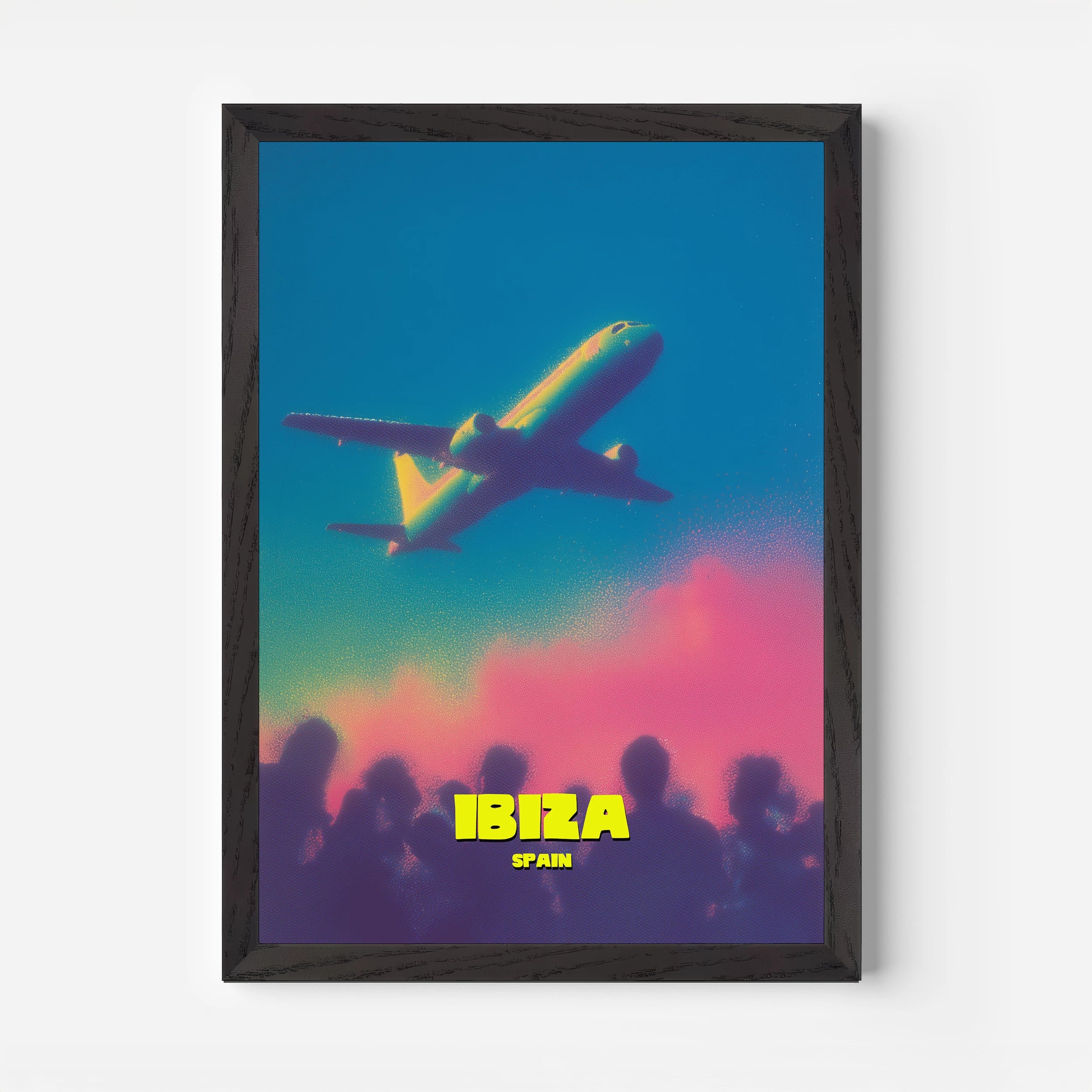 Ibiza Spain Europe Travel Poster