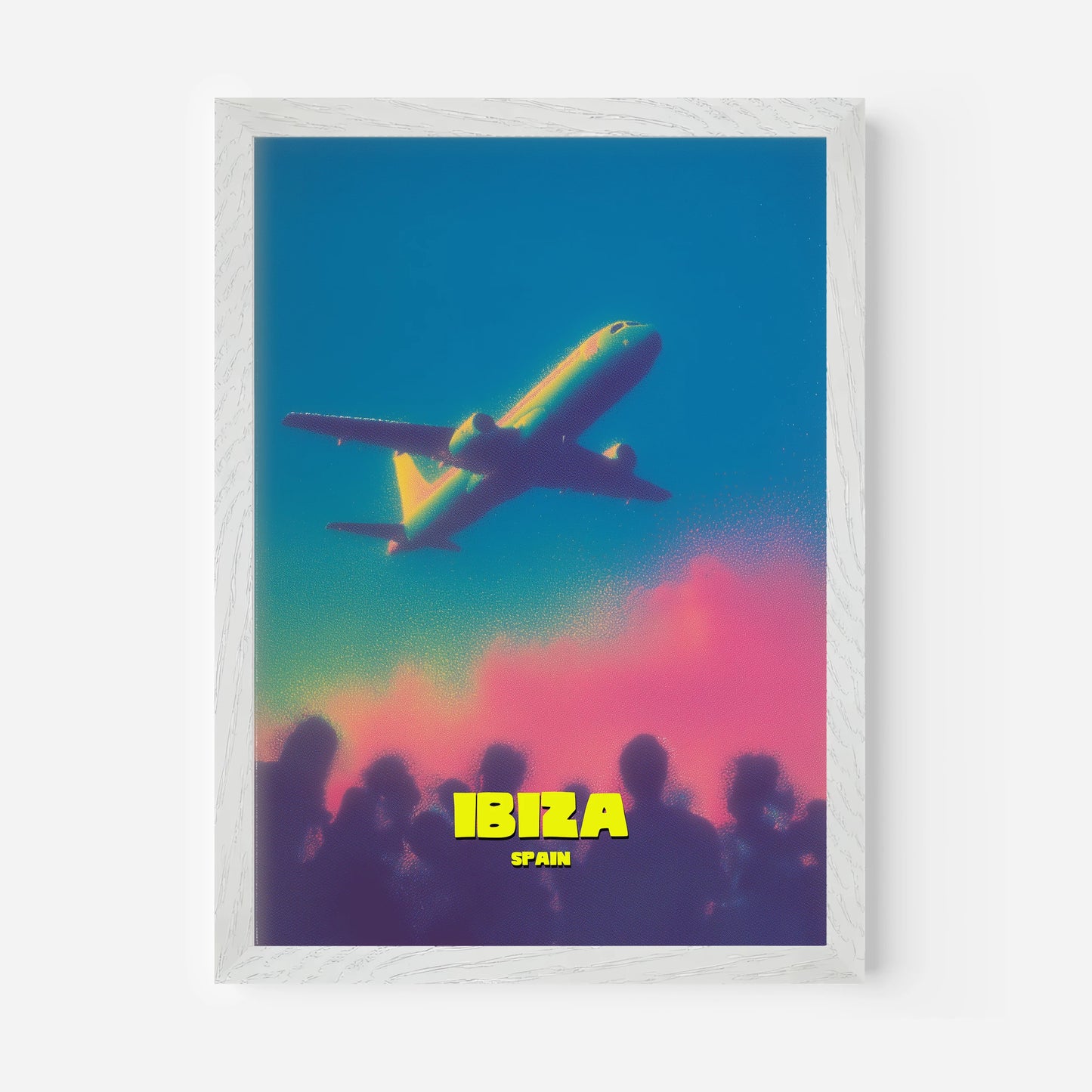 Ibiza Spain Europe Travel Poster