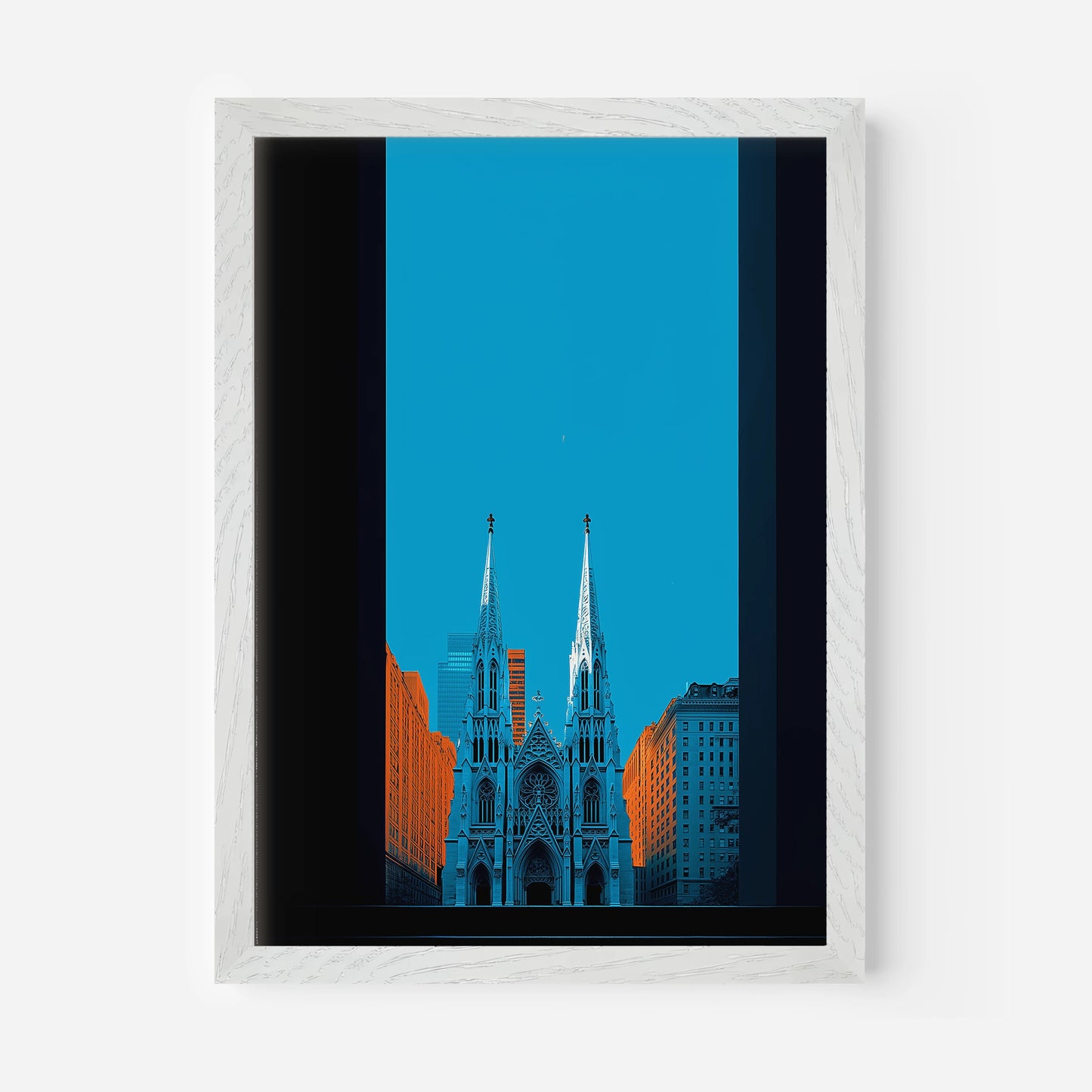 St. Patrick's Cathedral New York America Travel Poster