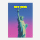 Statue Of Liberty New York Manhattan America Travel Poster
