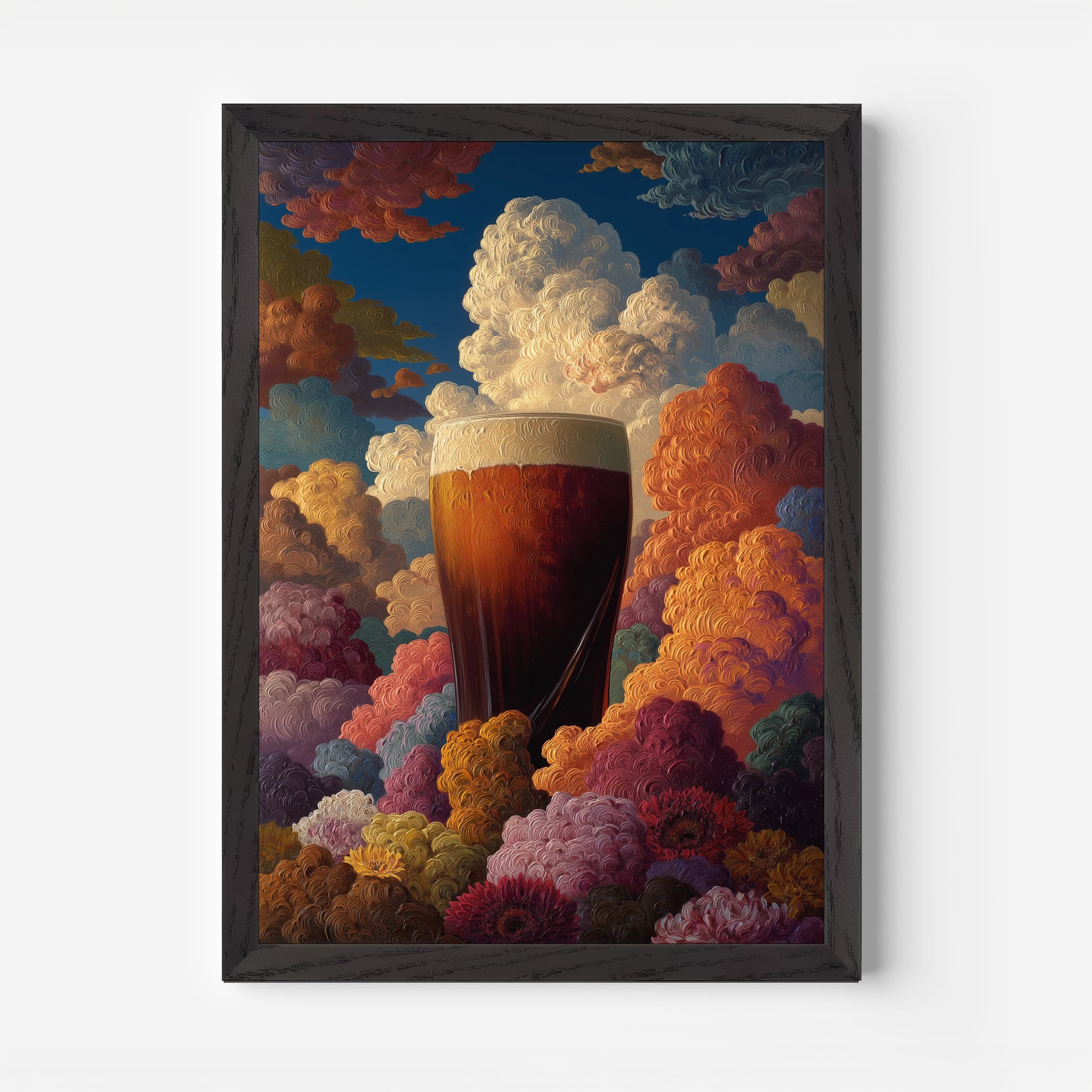 Guinness Clouds Drink Poster