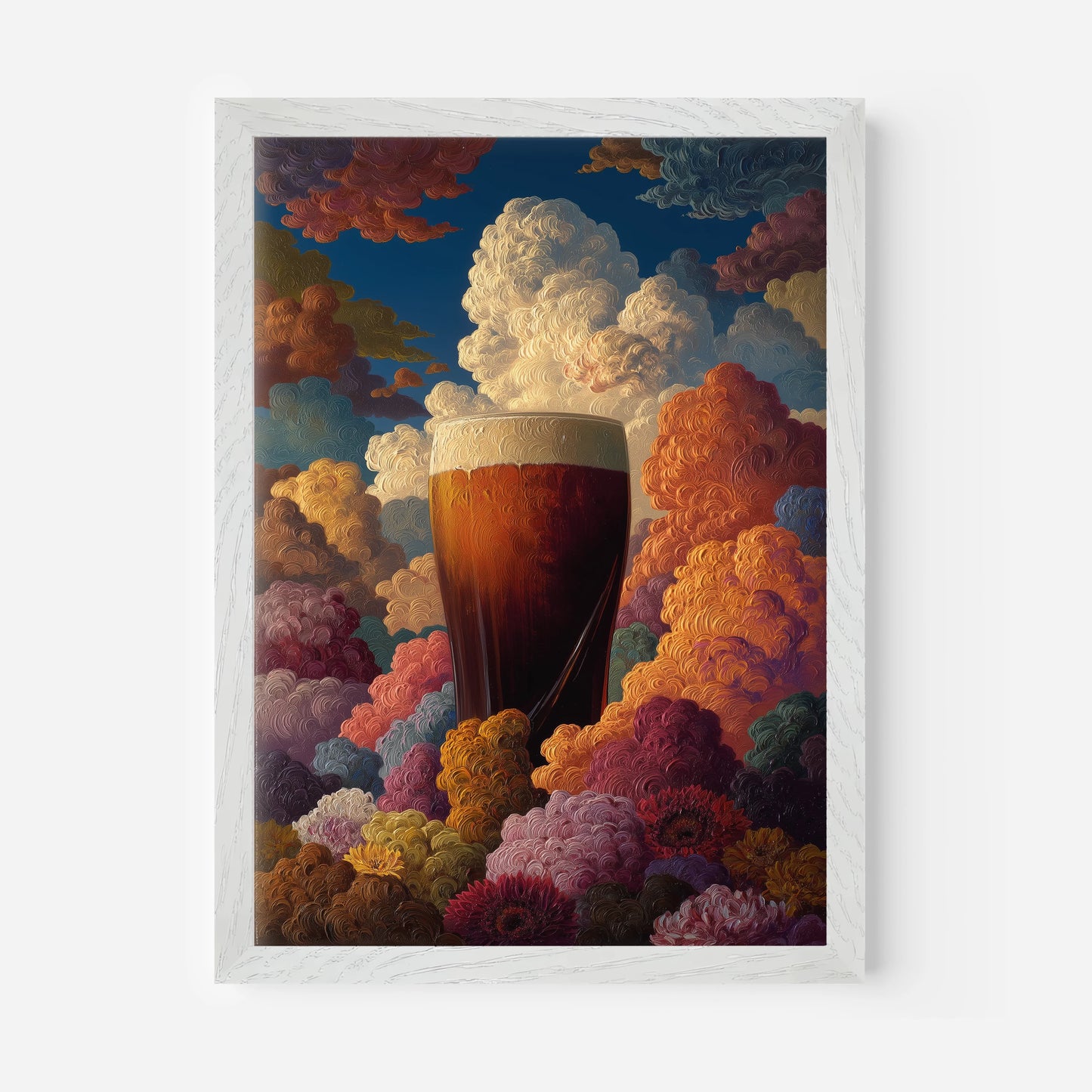 Guinness Clouds Drink Poster