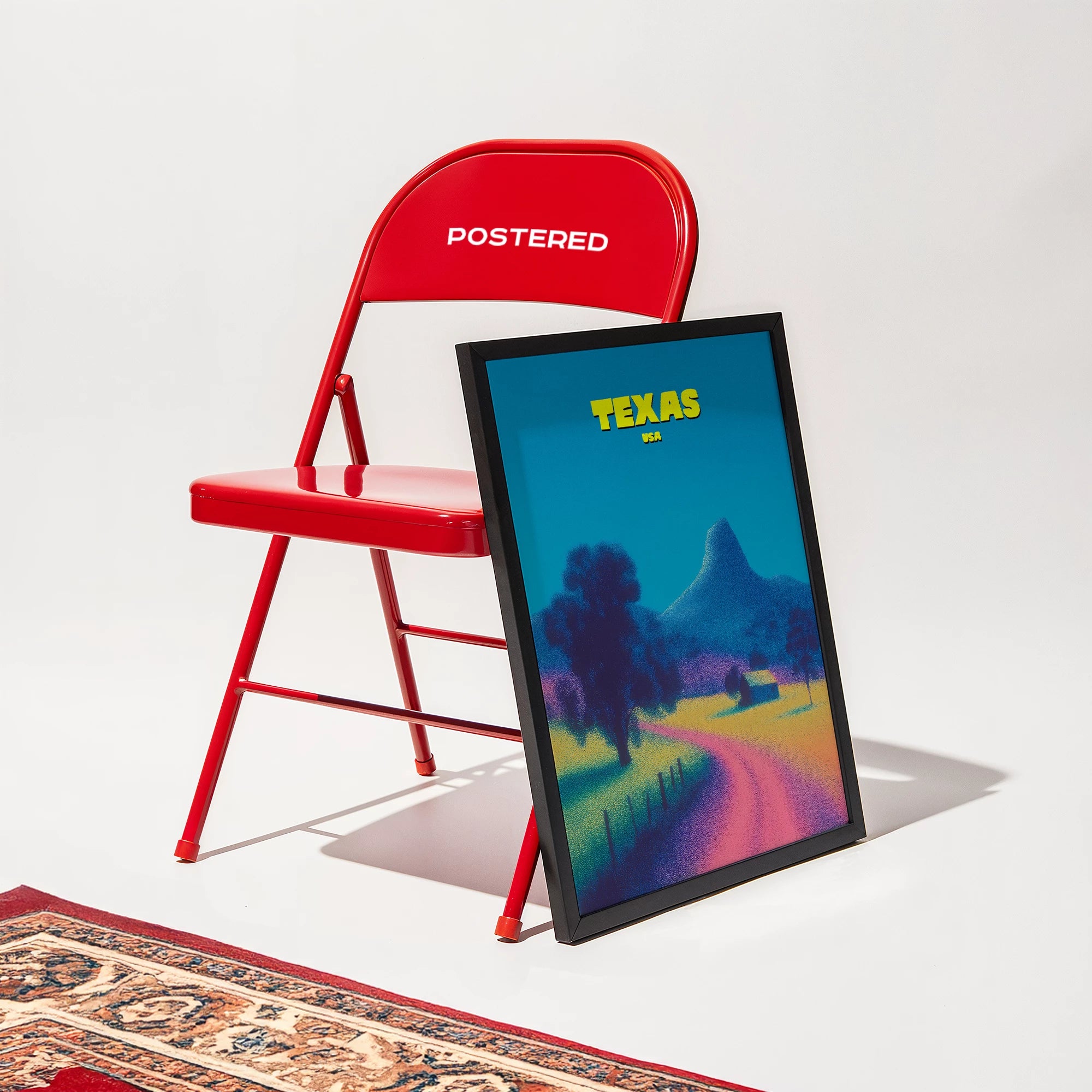 Texas America Travel Poster