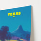 Texas America Travel Poster