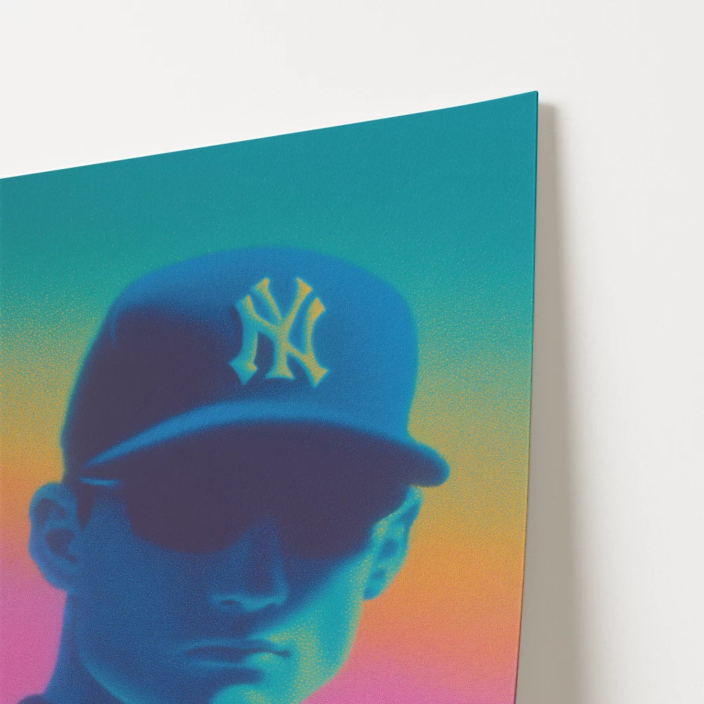 Yankees Baseball New York Manhattan America Travel Poster