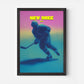 The Rangers Ice Hockey New York Manhattan America Travel Poster