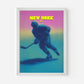 The Rangers Ice Hockey New York Manhattan America Travel Poster