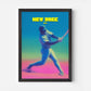 Yankees Baseball New York Manhattan America Travel Poster
