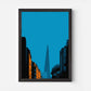 The Shard London England Travel Poster