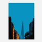 The Shard London England Travel Poster