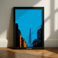 The Shard London England Travel Poster