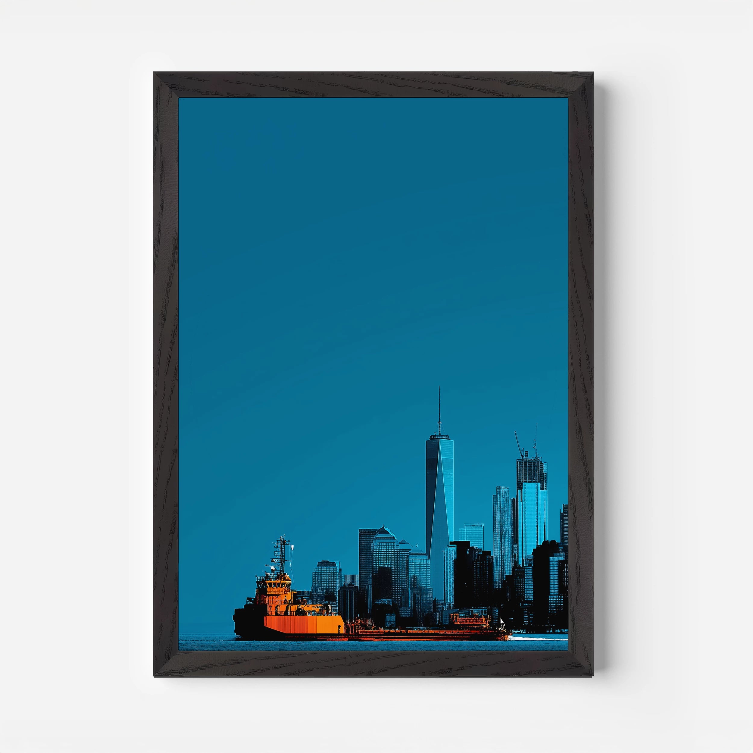 Hudson Yards New York America Travel Poster