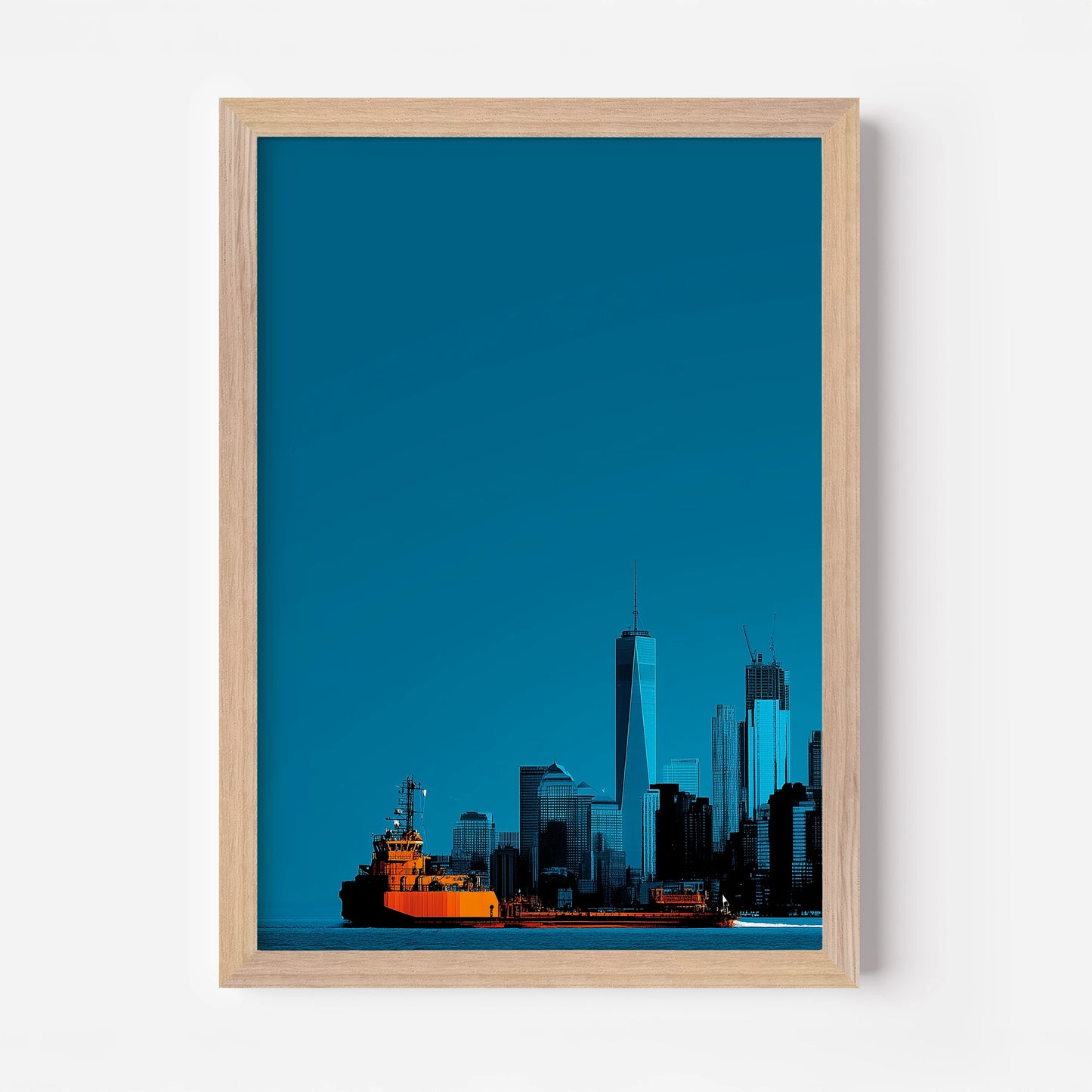 Hudson Yards New York America Travel Poster