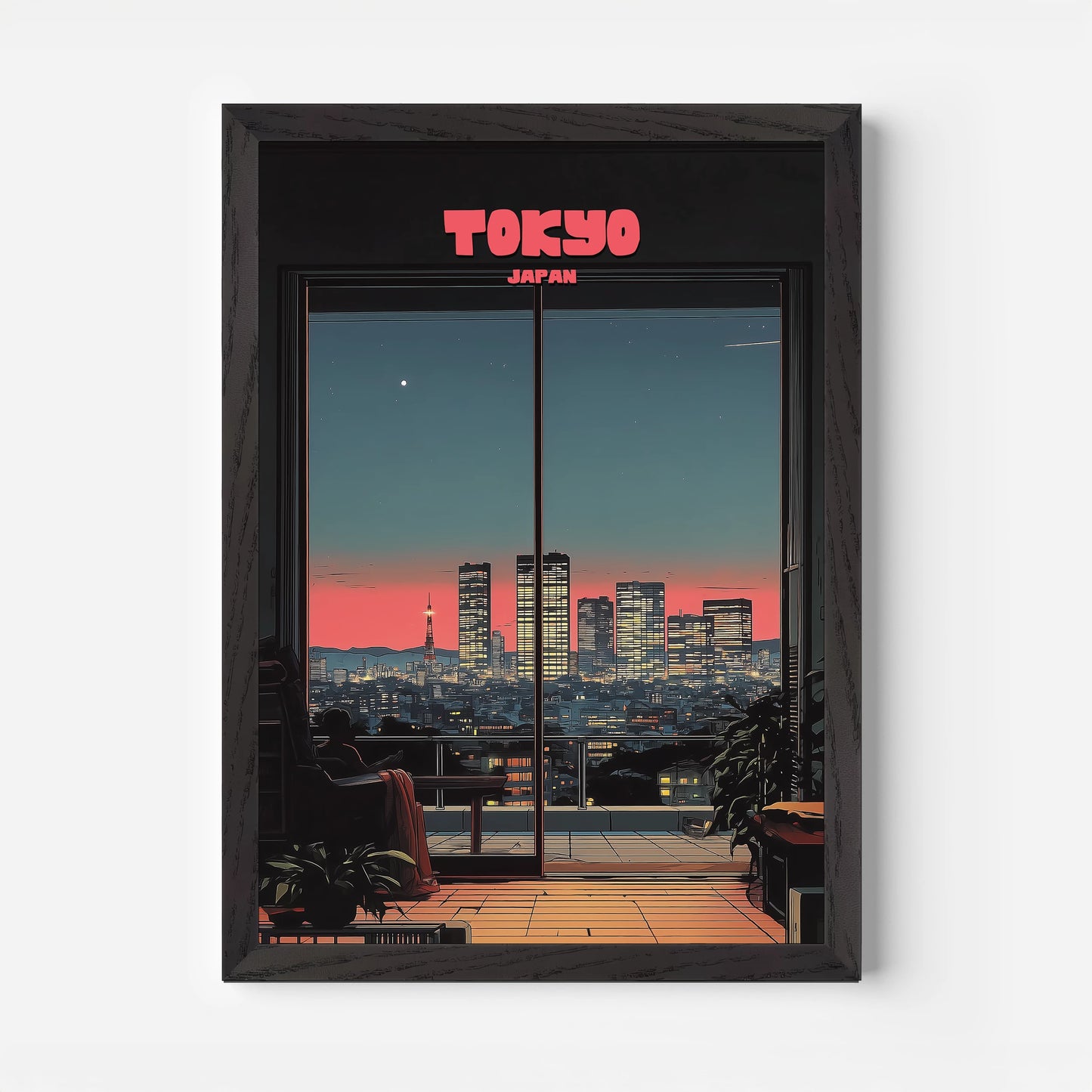 Tokyo Japan Asia Travel Poster