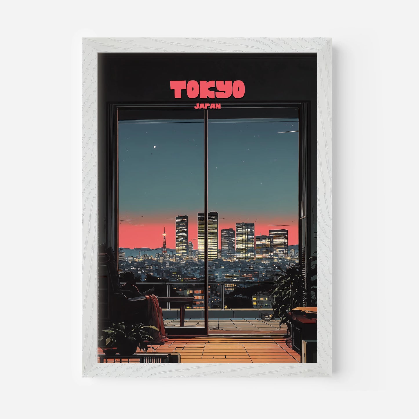 Tokyo Japan Asia Travel Poster