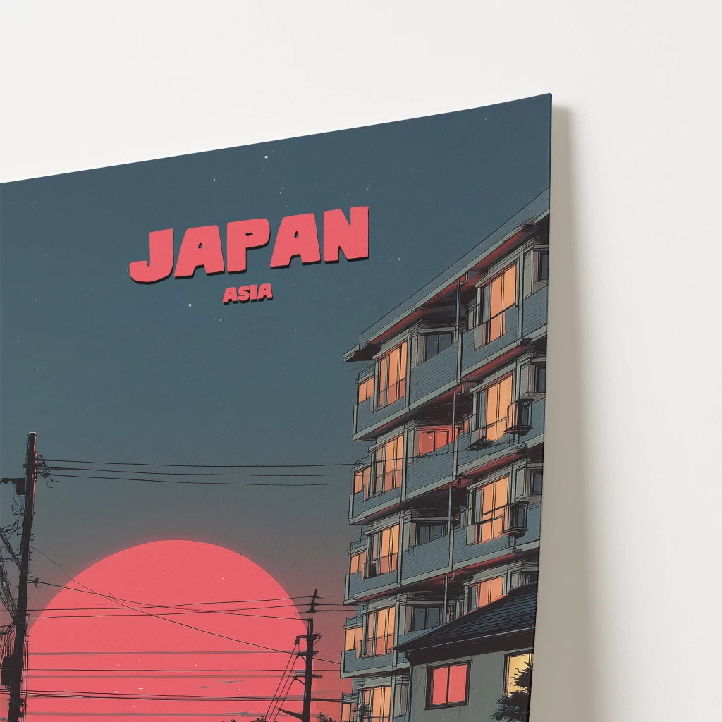 Japan Asia Travel Poster