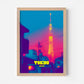 Tokyo Skytree Japan Asia Travel Poster