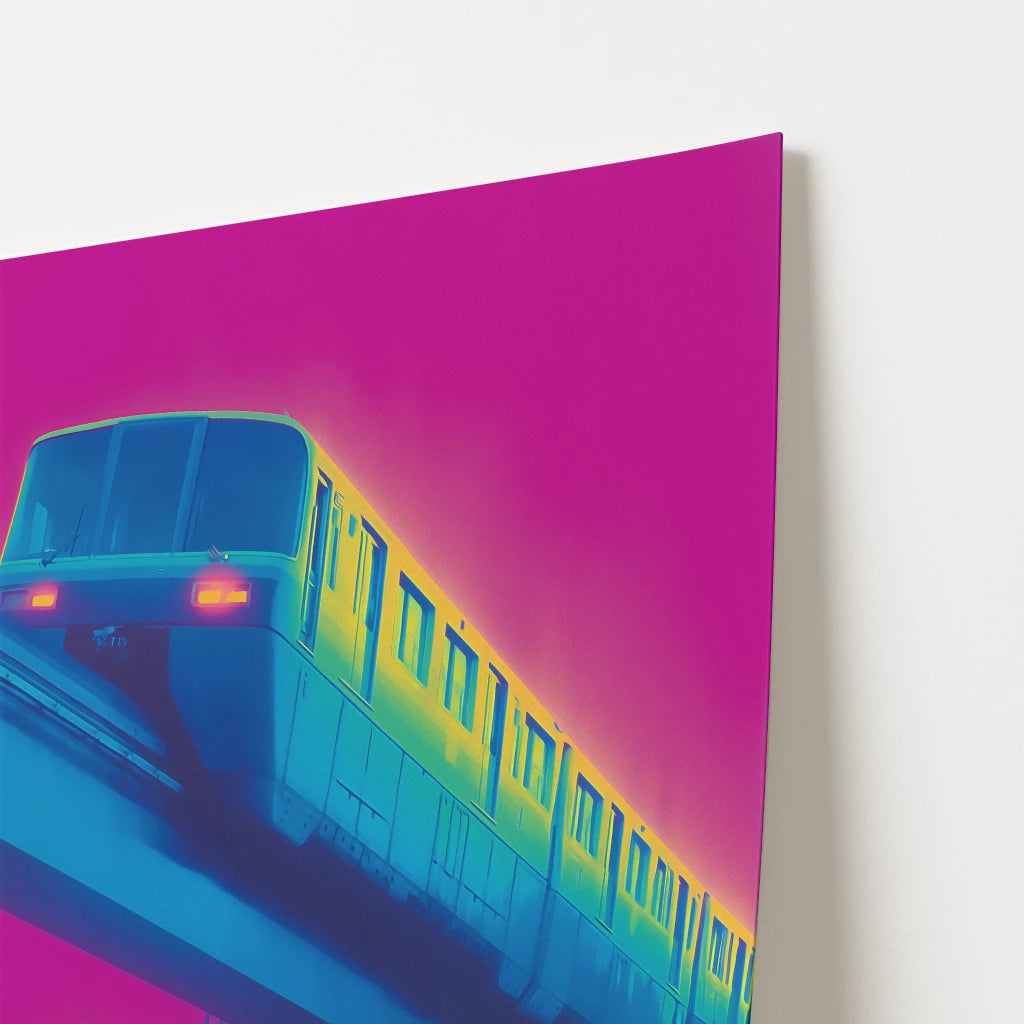 Tokyo Monorail Japan Asia Travel Poster