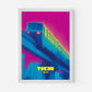 Tokyo Monorail Japan Asia Travel Poster