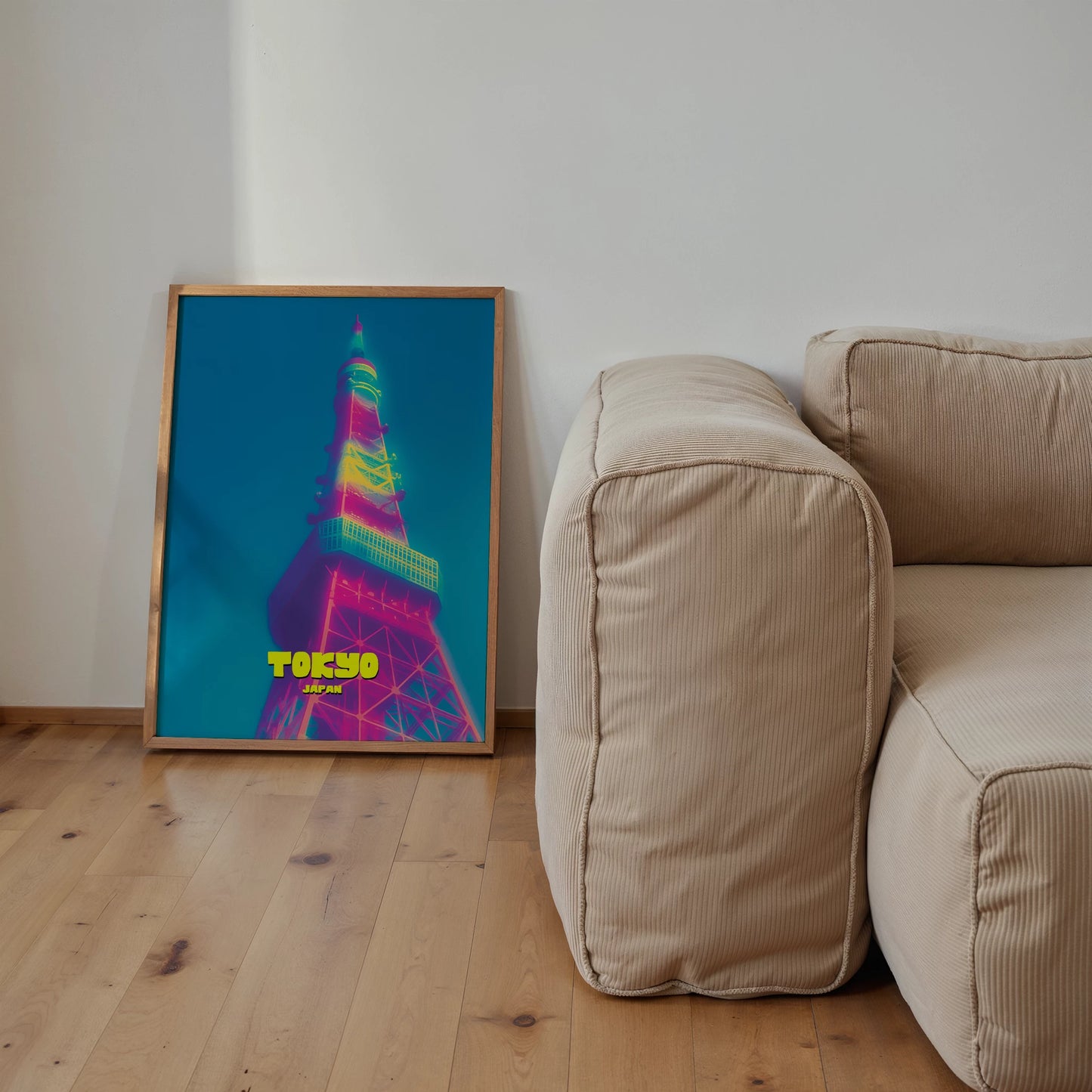 Tokyo Tower Japan Asia Travel Poster