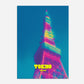 Tokyo Tower Japan Asia Travel Poster