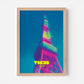 Tokyo Tower Japan Asia Travel Poster