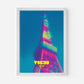 Tokyo Tower Japan Asia Travel Poster