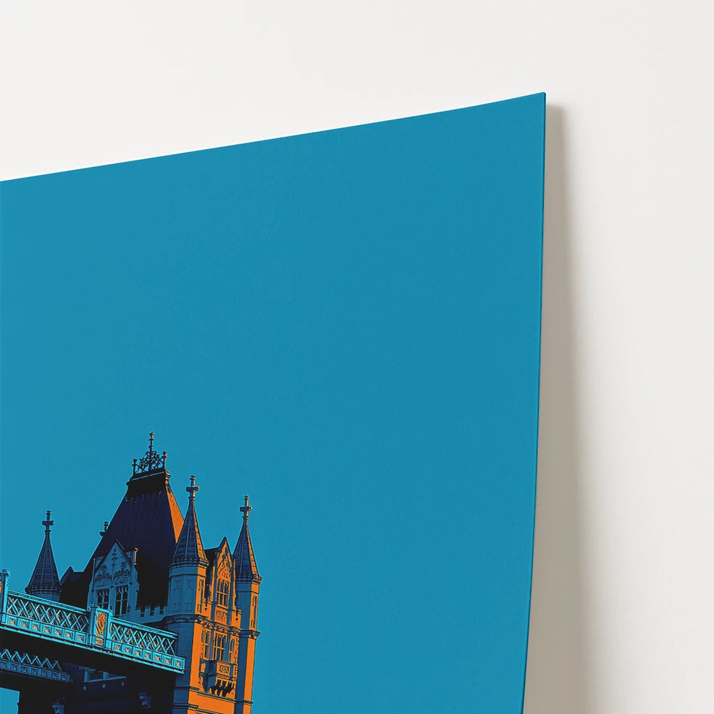 Tower Bridge London England Travel Poster