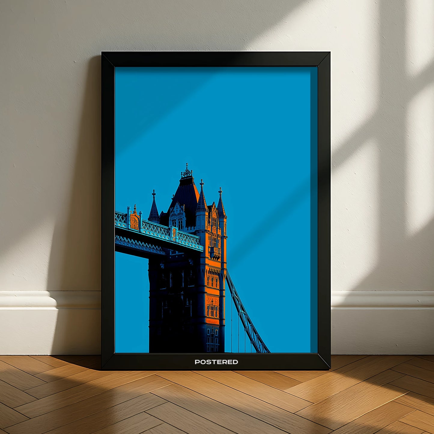 Tower Bridge London England Travel Poster