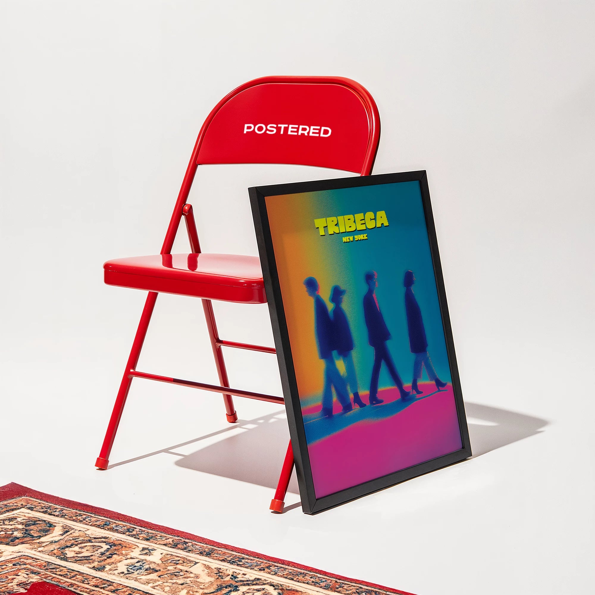 Tribeca New York Manhattan America Travel Poster