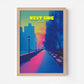 West Side New York Manhattan America Travel Poster