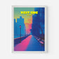 West Side New York Manhattan America Travel Poster