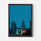 Washington Square Park New York City America Travel Poster