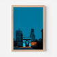 Washington Square Park New York City America Travel Poster