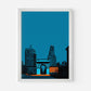 Washington Square Park New York City America Travel Poster