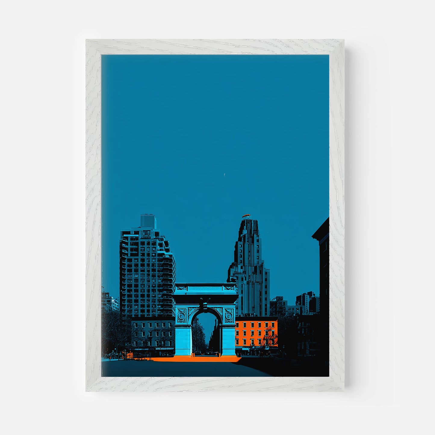 Washington Square Park New York City America Travel Poster