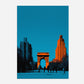 Washington Square Park Arch New York America Travel Poster