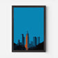 Woolworth Building New York America Travel Poster
