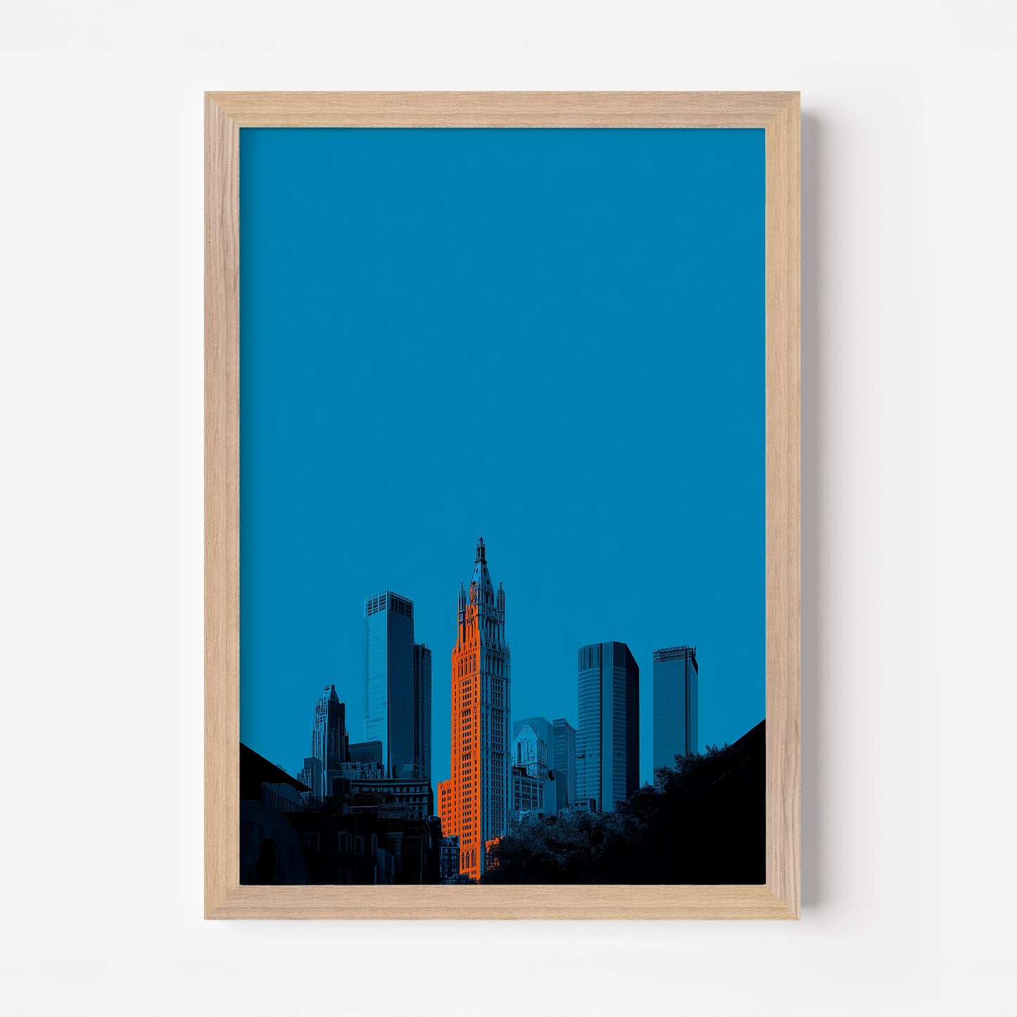 Woolworth Building New York America Travel Poster