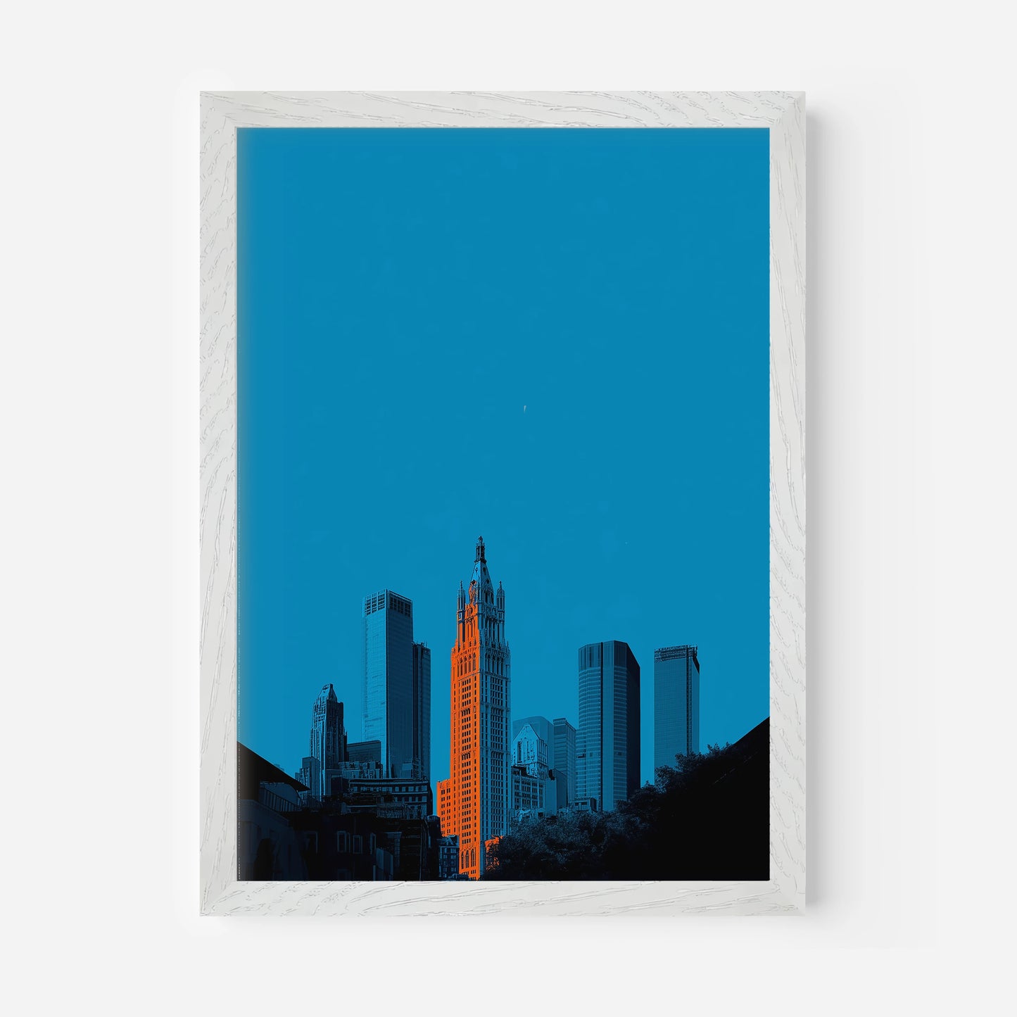 Woolworth Building New York America Travel Poster