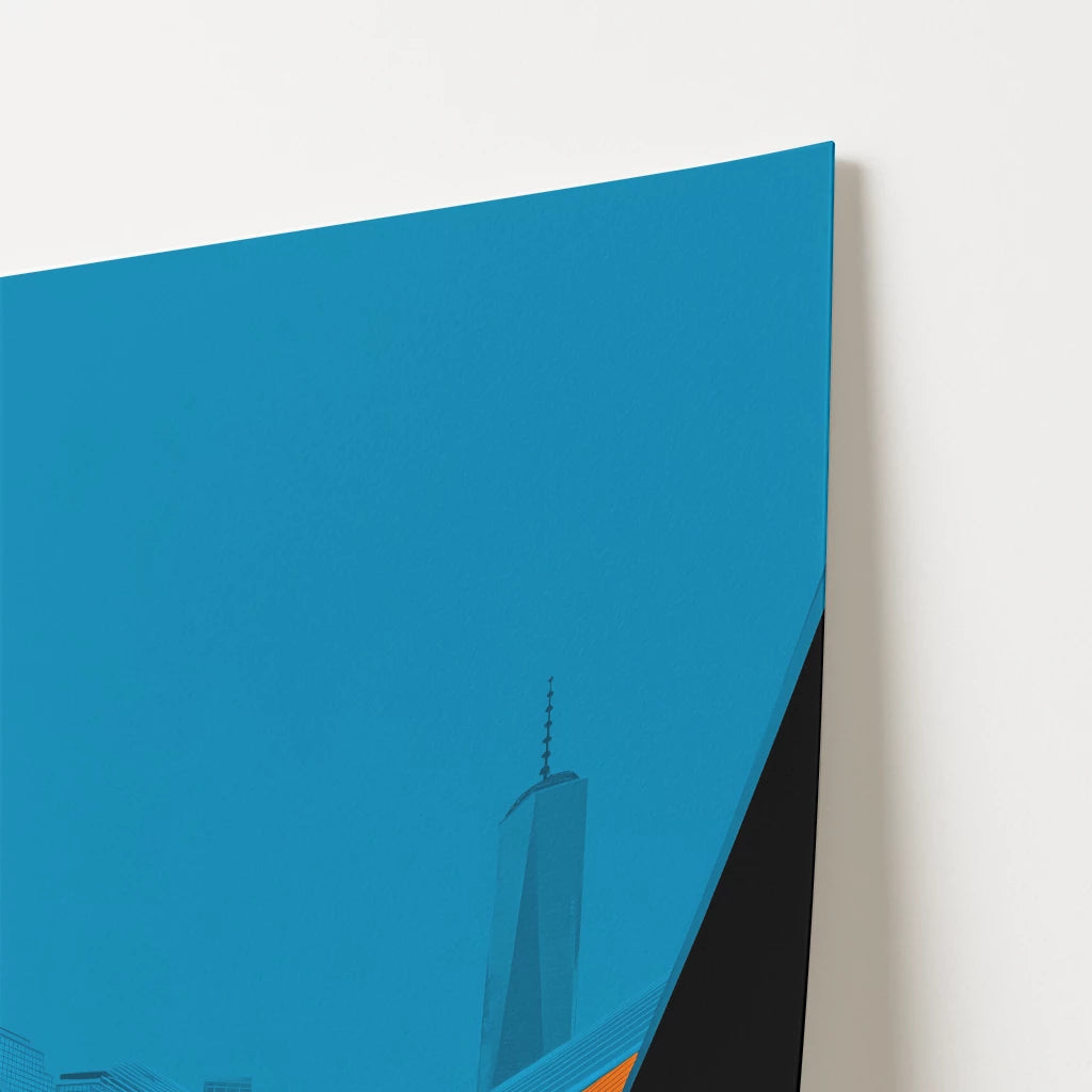 World Trade Center Station New York America Travel Poster