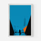 World Trade Center Station New York America Travel Poster