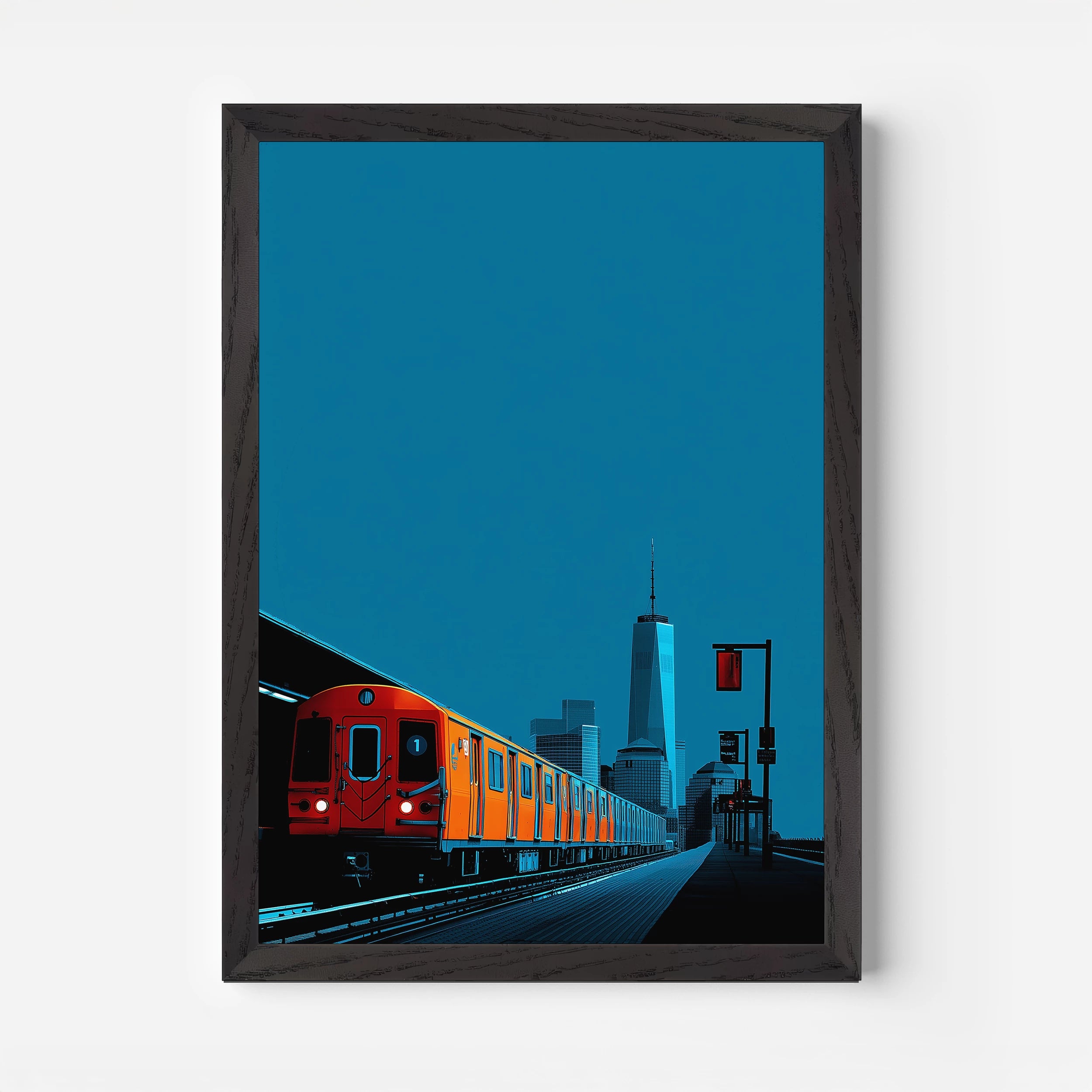 New York Subway New York America Travel Poster