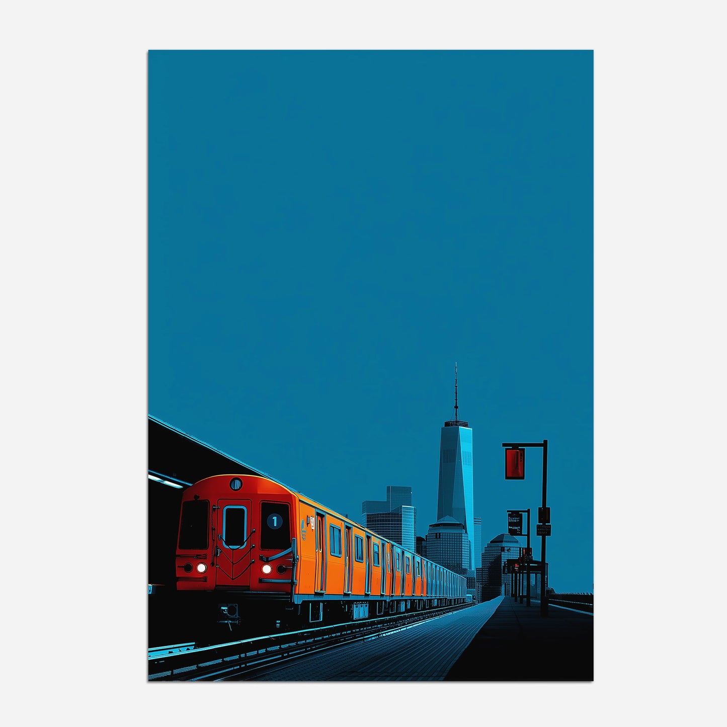 New York Subway New York America Travel Poster