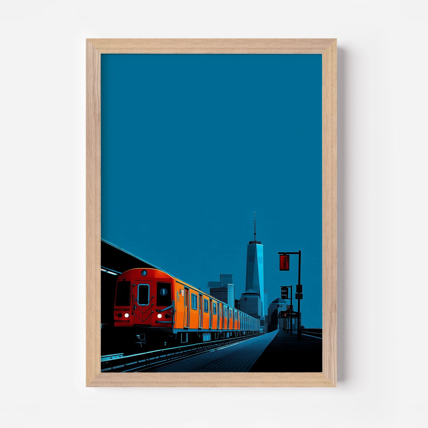 New York Subway New York America Travel Poster